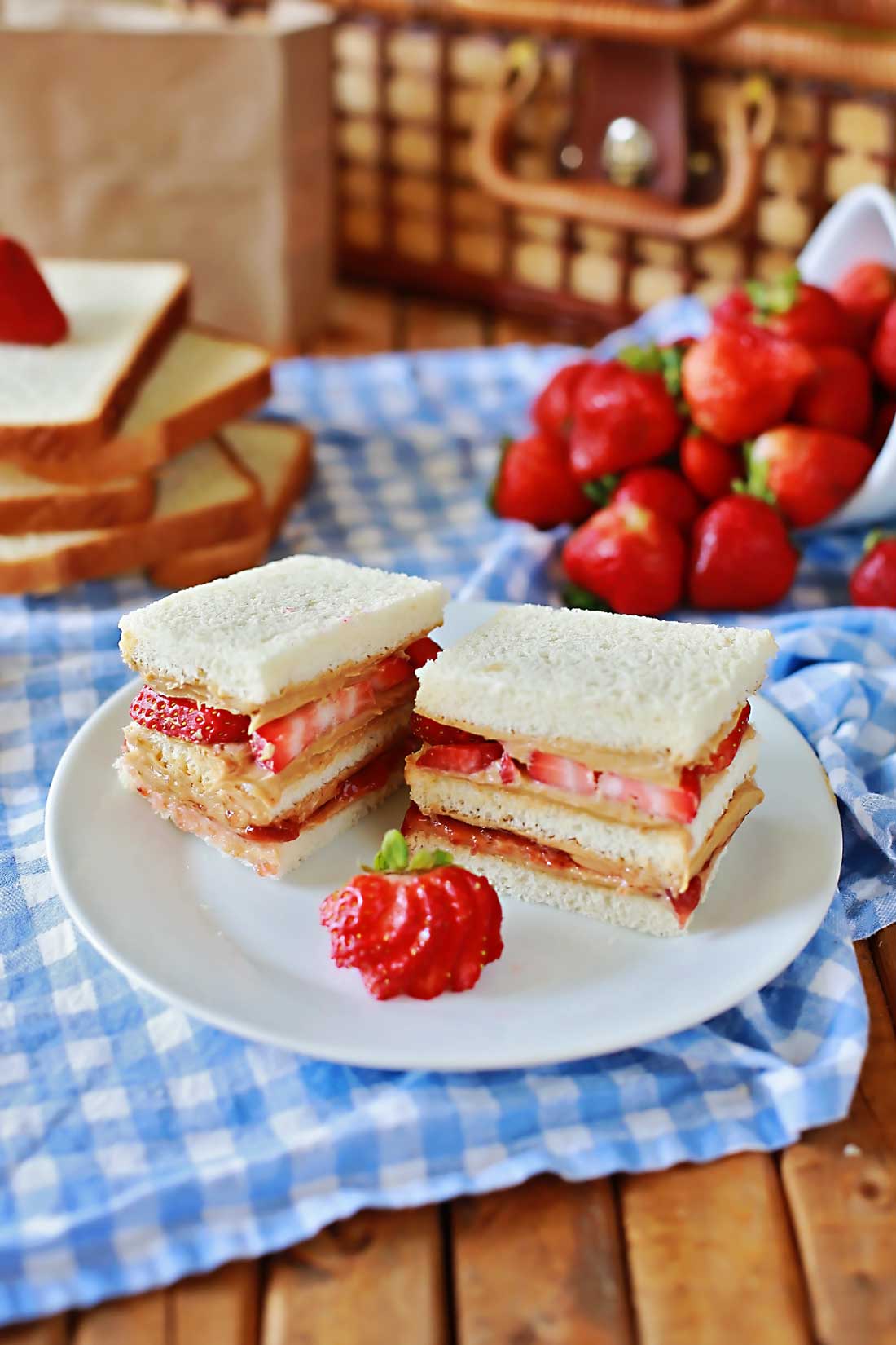 The Ultimate PB&J Sandwich Tangled with Taste