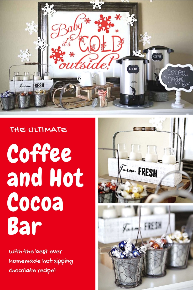 Holiday Coffee and Hot Chocolate Bar Tangled with Taste