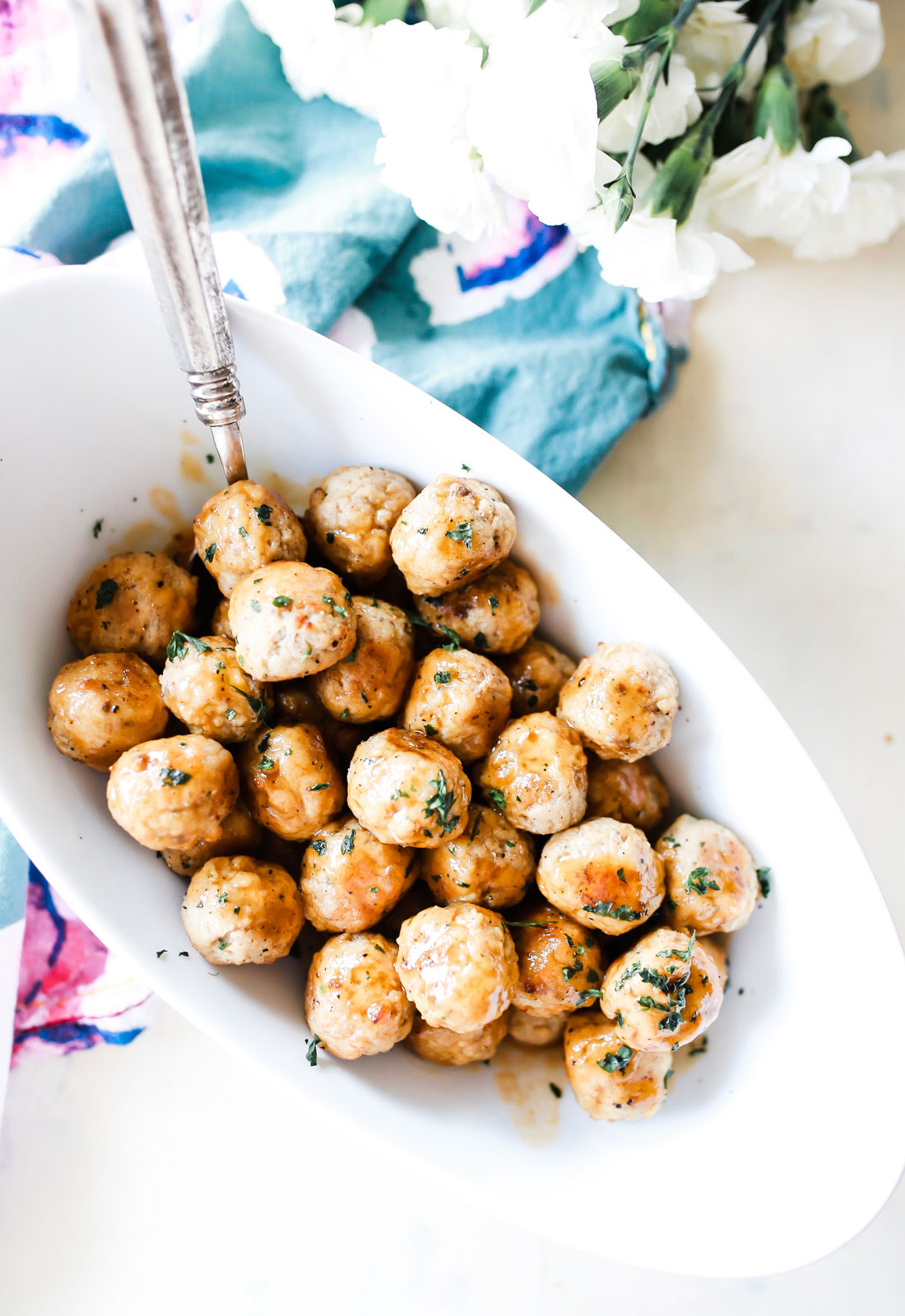 Easy Meatballs Appetizer with Apricot Glaze Tangled with Taste