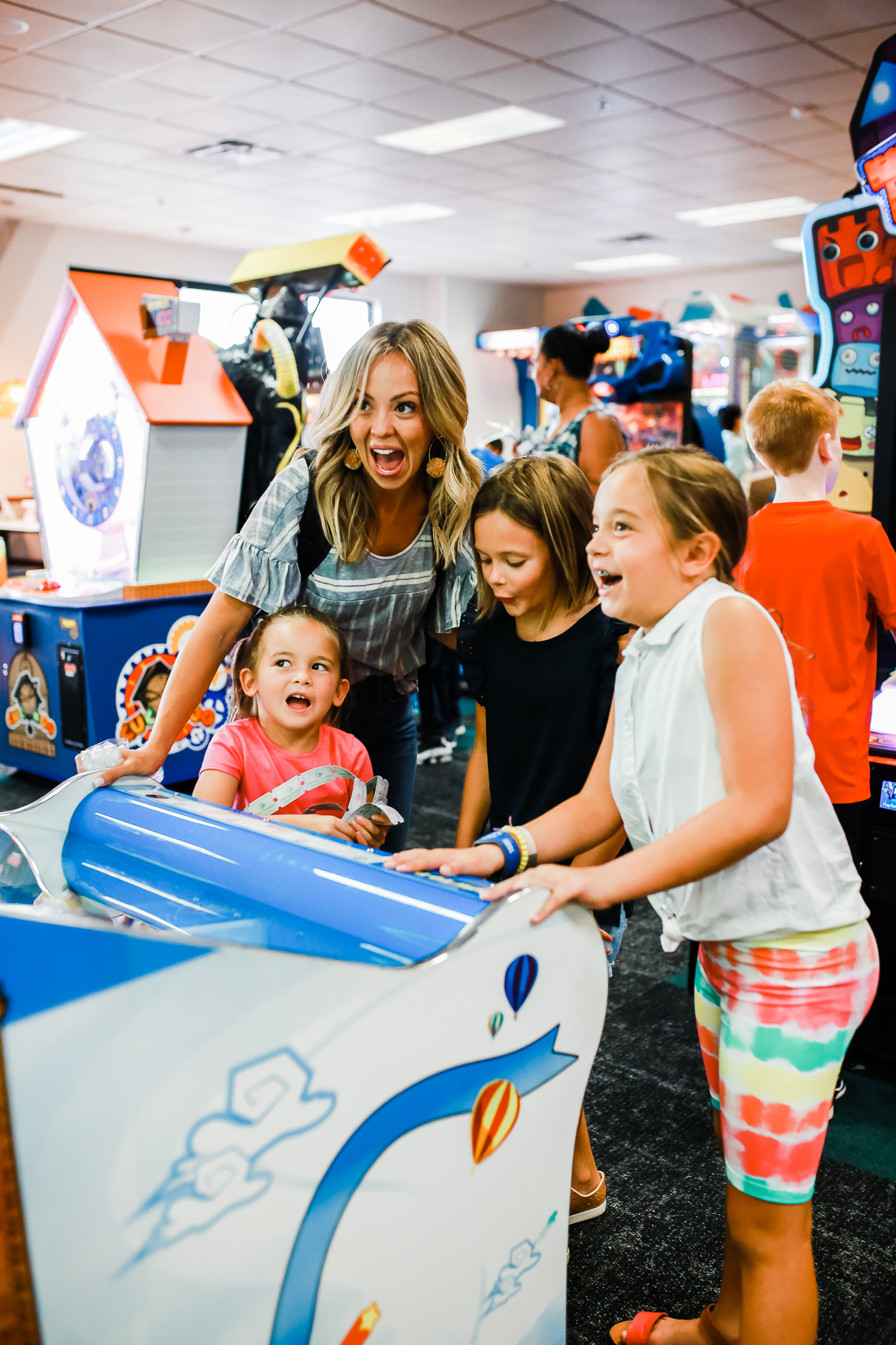 Chuck E Cheese is a fun place to spend time with your kids