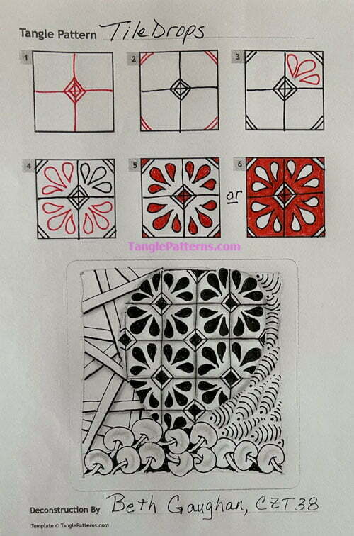 How to draw TILE DROPS «