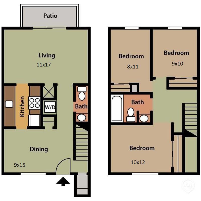 Tanglewood Village Carson City FLOOR PLANS