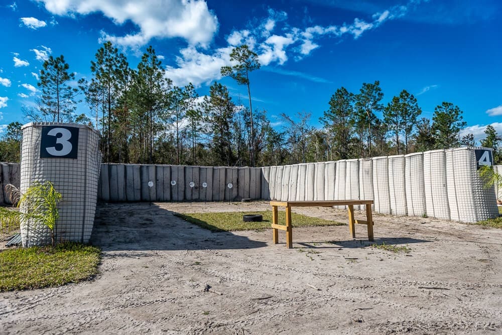 Pistol Bays Tango Down Shooting Complex