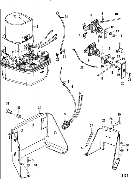 Mercruiser Trim Motor Wiring Diagram