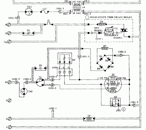 Gas Furnace Electrical Diagram