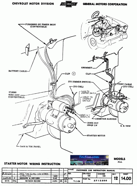 1957 Chevy Truck Wiring Diagram