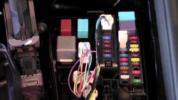 1999 Toyota Camry Fuse Box Diagram