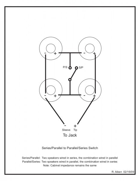 Series Parallel Speaker Wiring