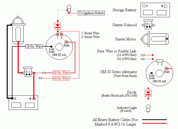 Delco Remy Alternator Wiring