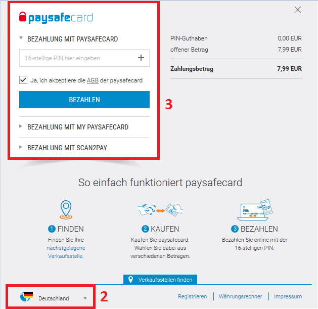 Bezahlung mit einer “PaySafeCard” Tanki Online das erste MultiplayerActionspiel in 3D für Flash