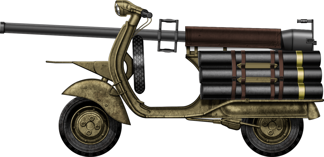 Piaggio Vespa TAP 56 and 59 Tank Encyclopedia