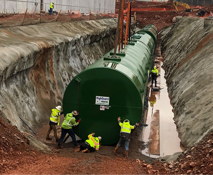 Oil Water Separator Aboveground and Underground Fuel Storage Tanks