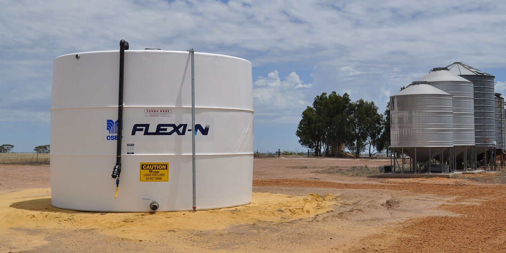 Liquid Fertiliser Storage Tanks West