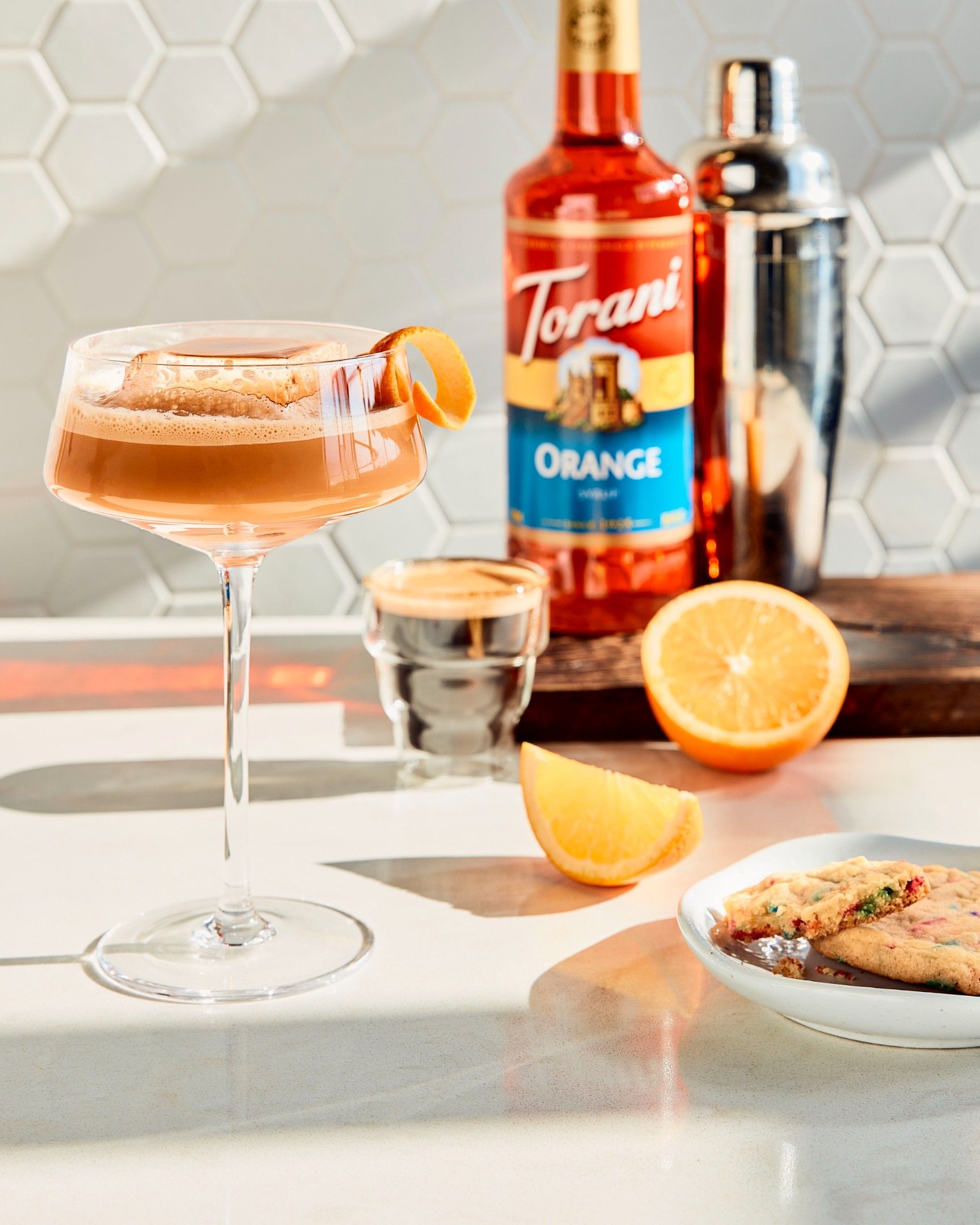 Torani Orange Syrup, 750ml Glass Tannex