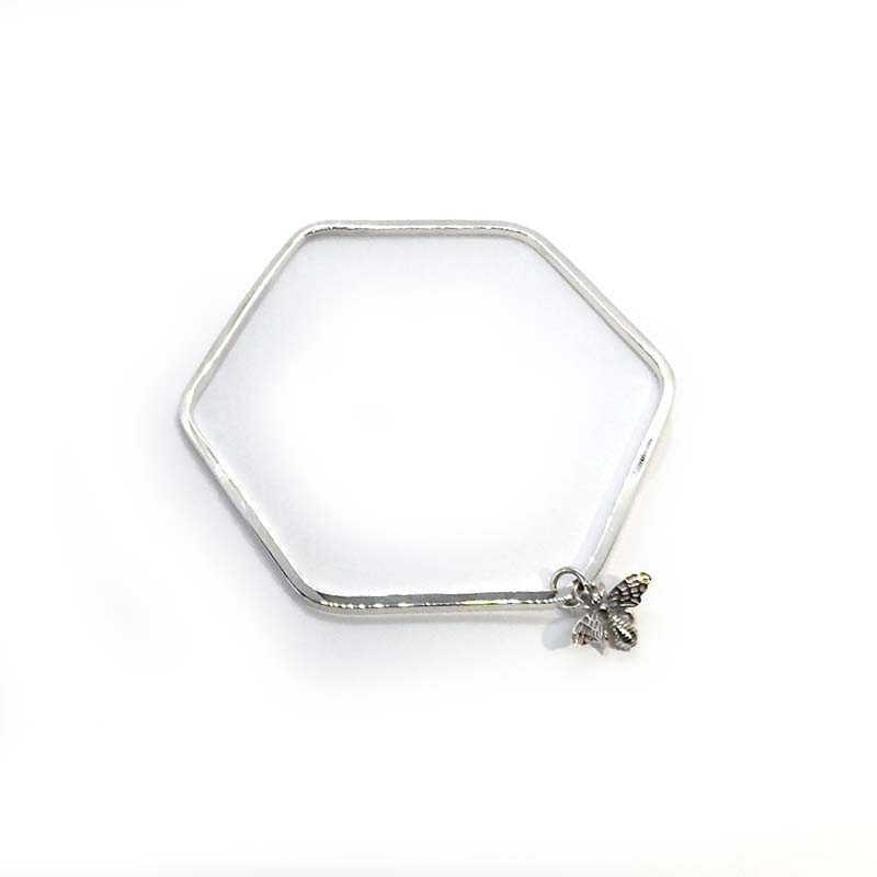 Bumble Hexagon Bangle Tansy Wilson