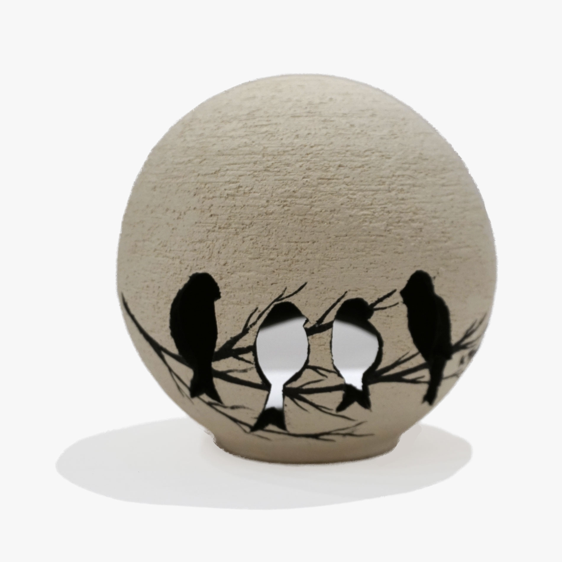 Ceramic Bird Candle Holder