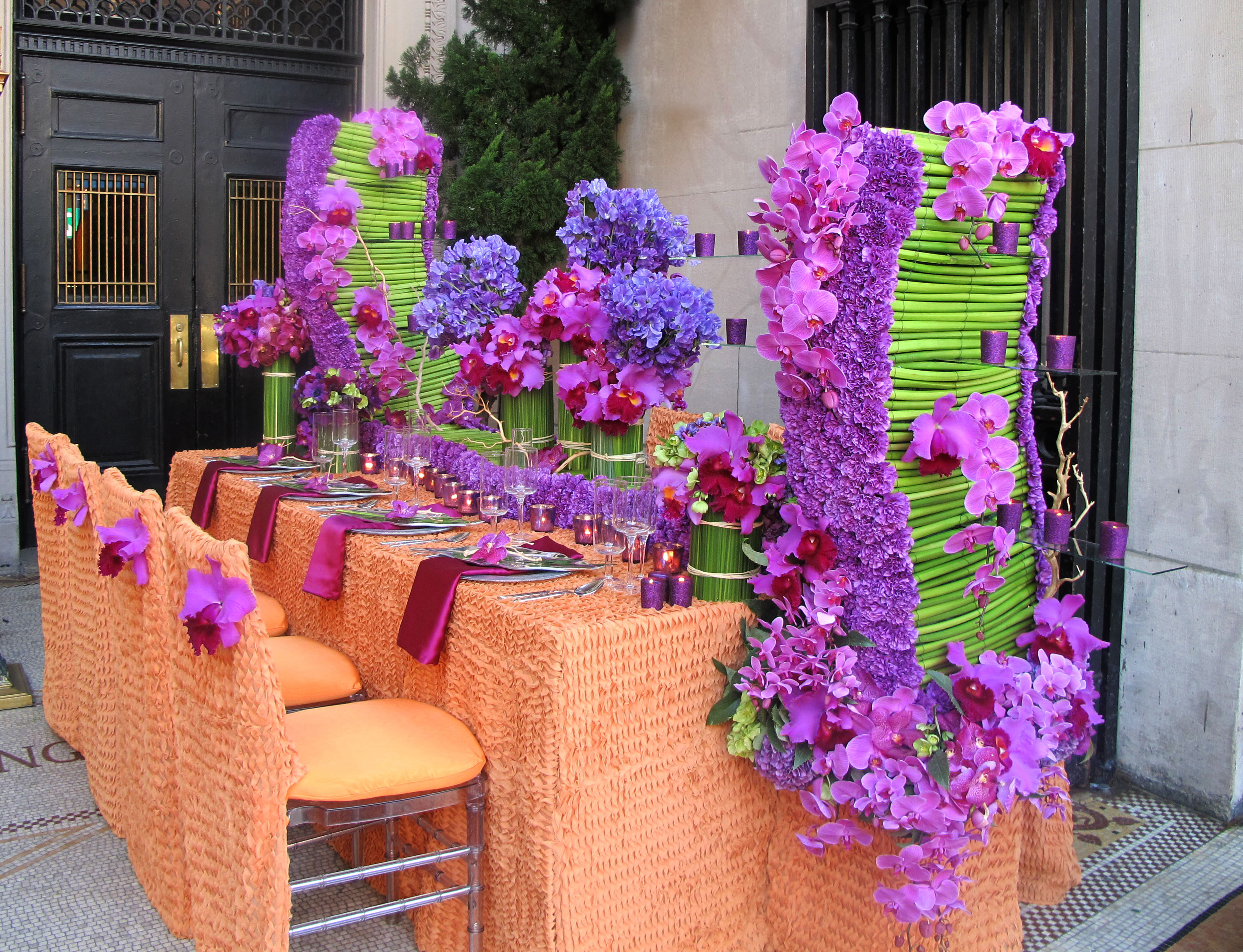 Portfolio New York Floral Design Wedding Planner Bar/Bat Mitzvah