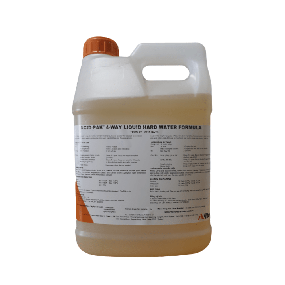 ACIDPAK 4WAY LIQUID HARD WATER FORMULA CÔNG TY TNHH THƯƠNG MẠI THÚ