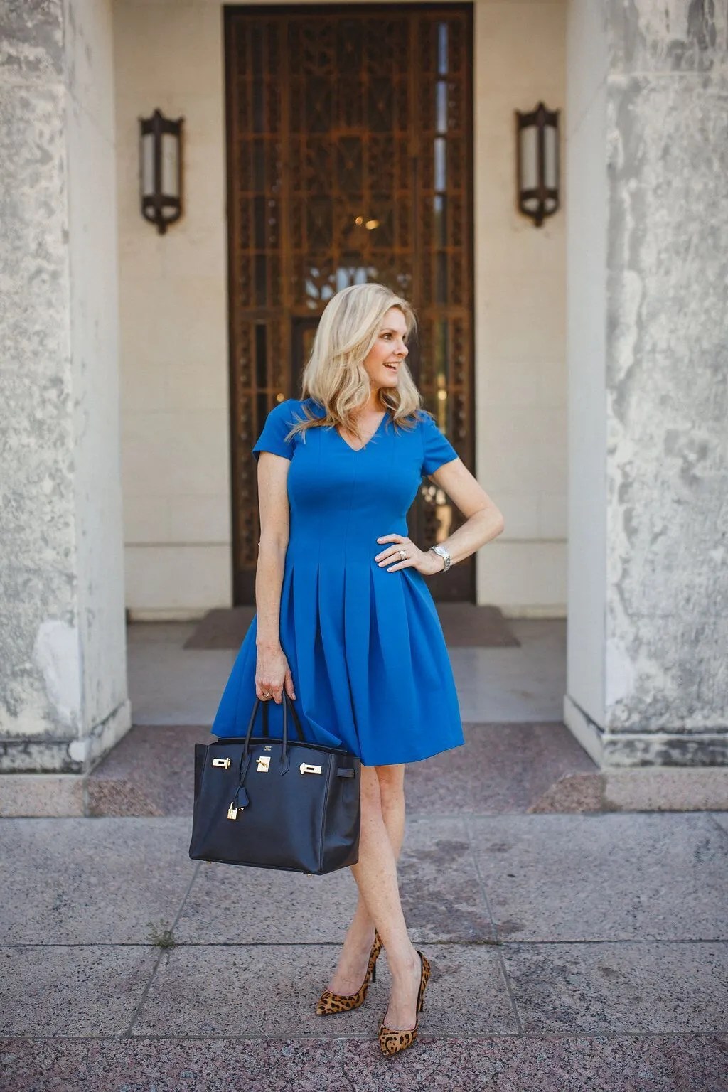 the magic of a fit and flare dress - Tanya Foster