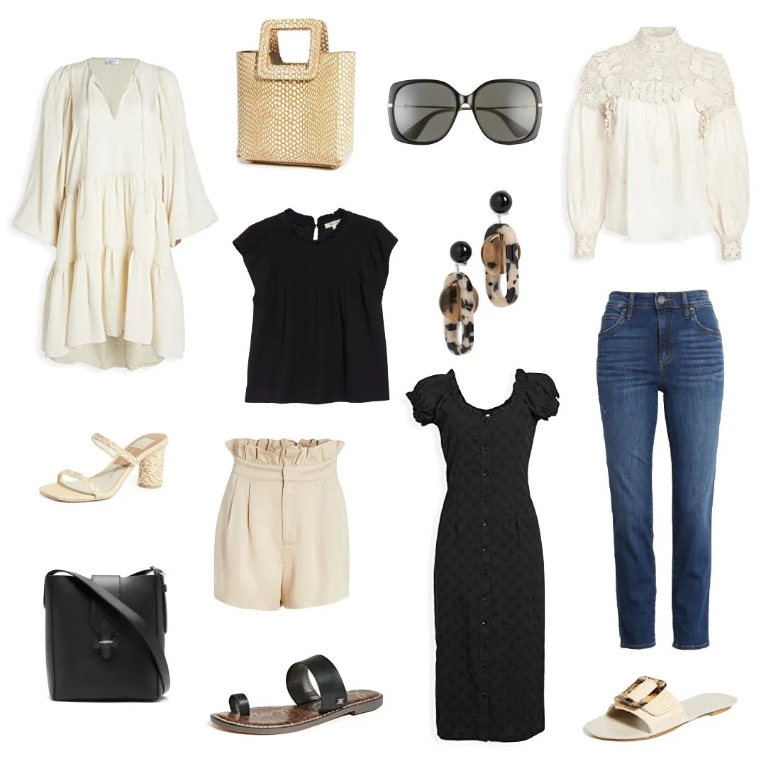 DUAL ESSENTIALS TOP WOMEN GISELE WHITECAP - SNOW BLACK