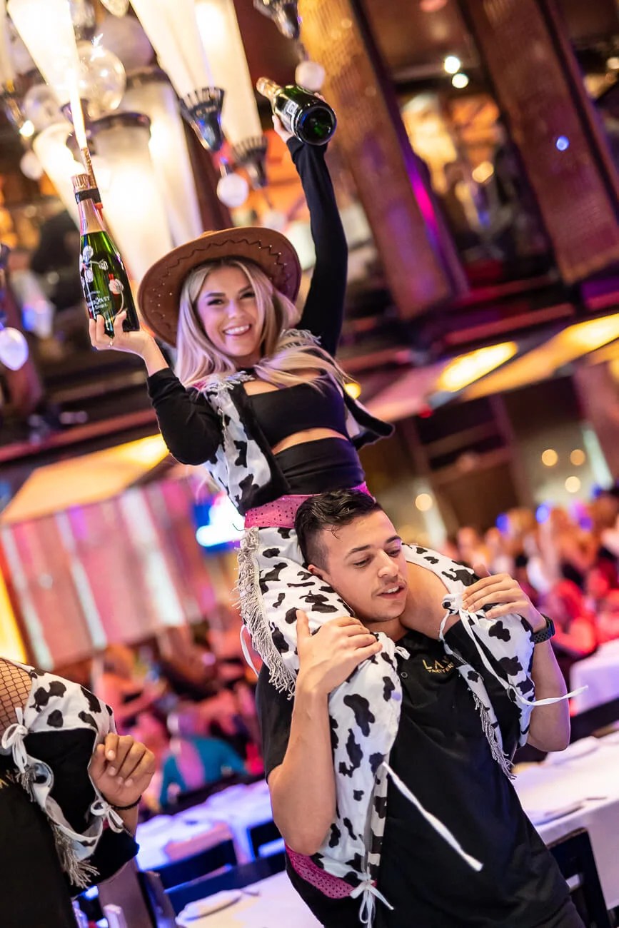 A Look Inside LAVO Party Brunch Las Vegas Tao Group Hospitality