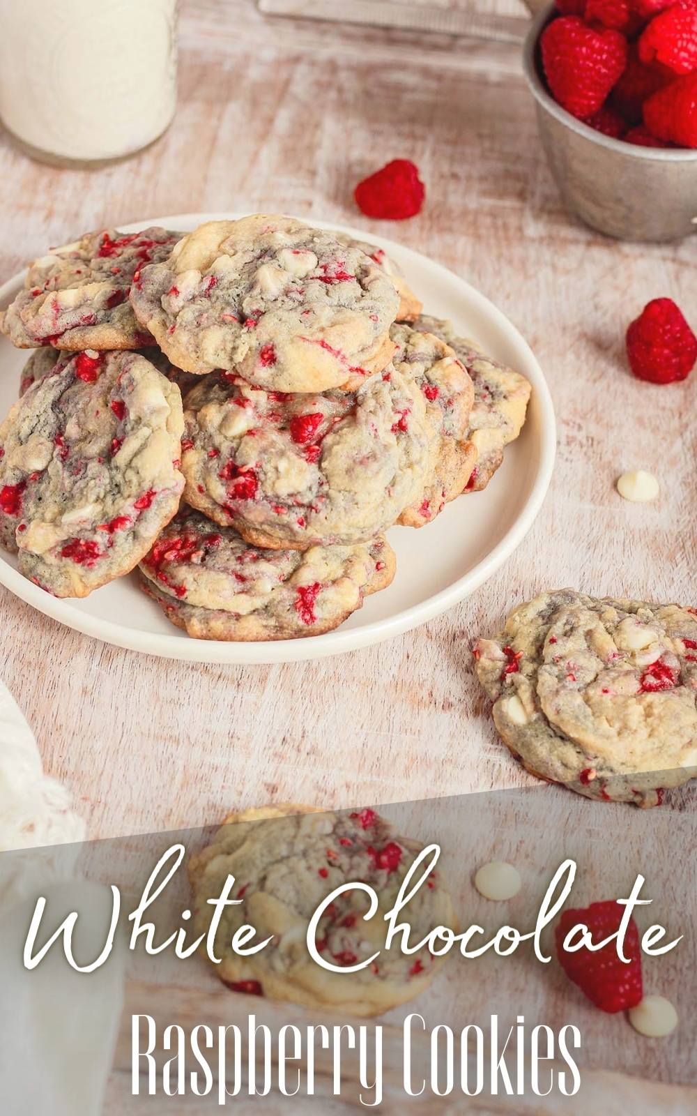 White Chocolate Raspberry Cookies Tao of Spice