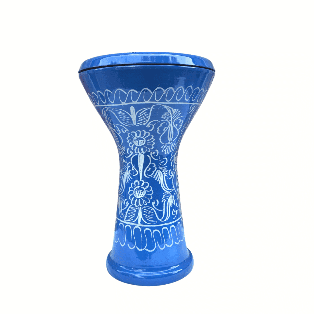 Egyptian Darbuka Blue Tapadum