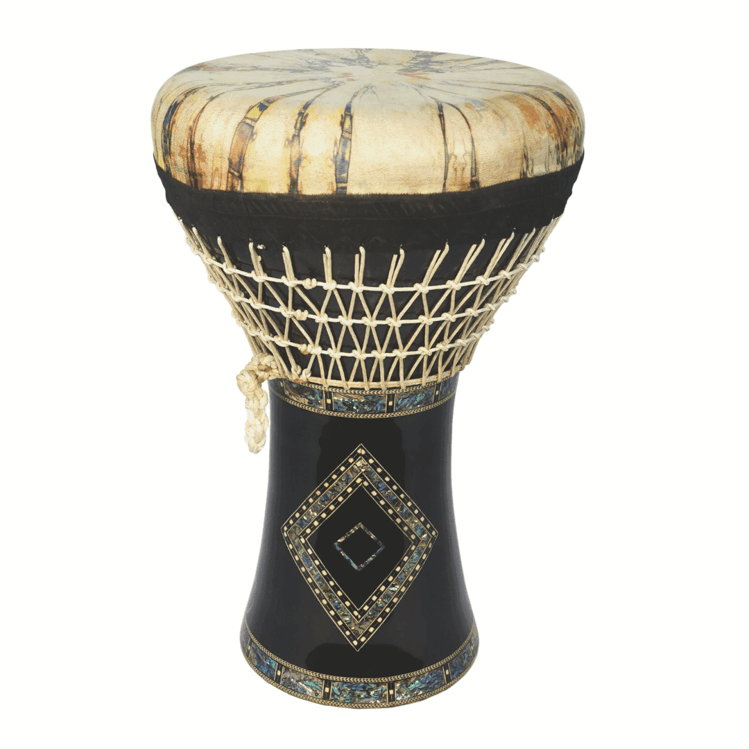 Premium Quality Clay Darbuka With Mother Of Pearl Ceramic Darbuka