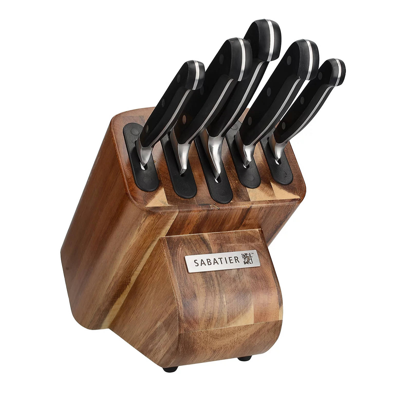 Sabatier Edgekeeper 5 Piece Set SelfSharpening Knife Block