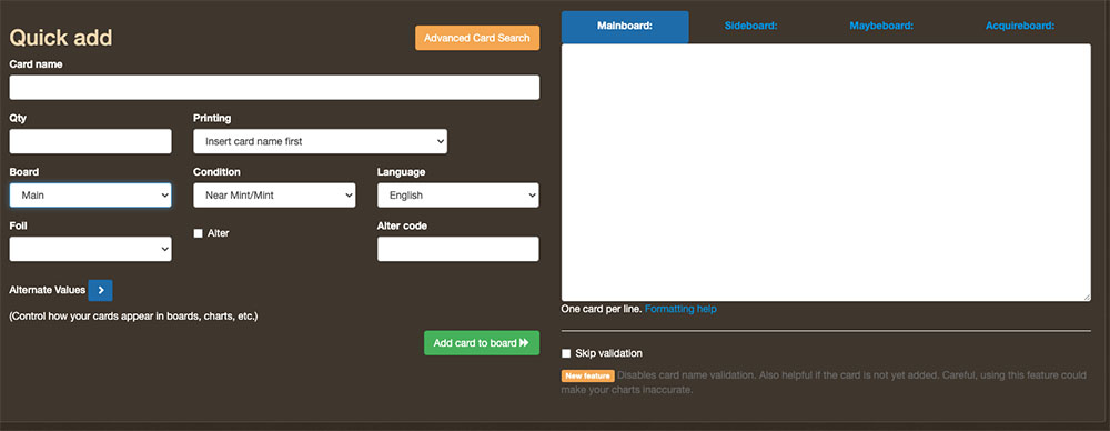 What Is The Best MTG Deck Builder Website? Tap And Sac