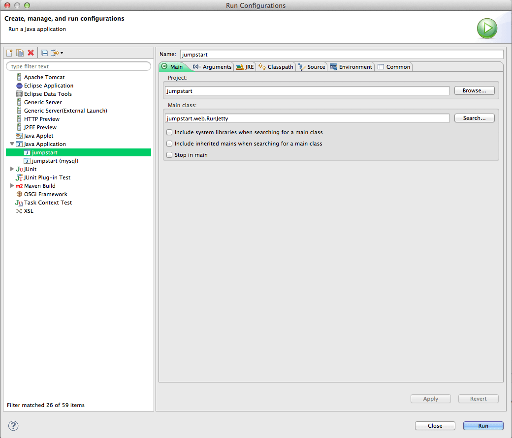 Tapestry JumpStart Installation