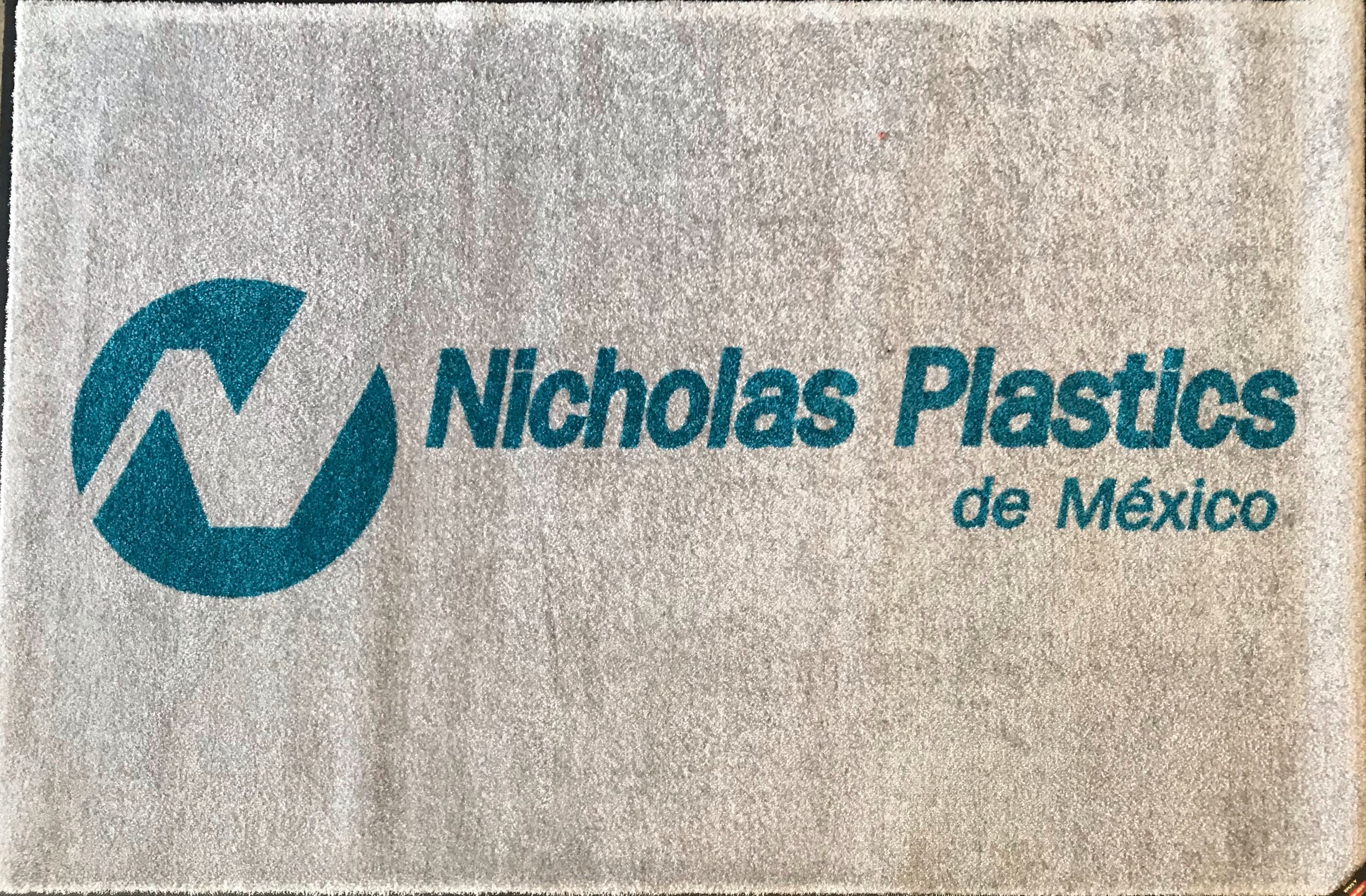 Tapete Retenedor Nailon Logo Tapetes México