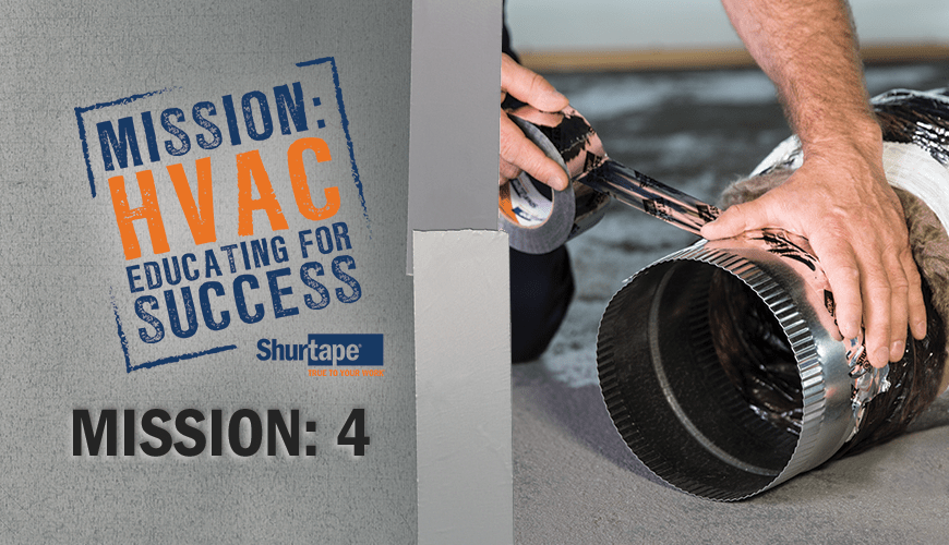 Mission HVAC 2017 Challenge 4 Reflective Insulation Tape University®