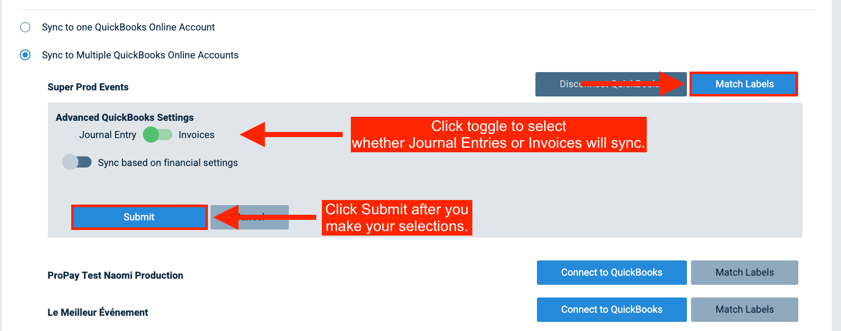 [Multilocation] How To Sync Locations to Multiple QuickBooks Accounts