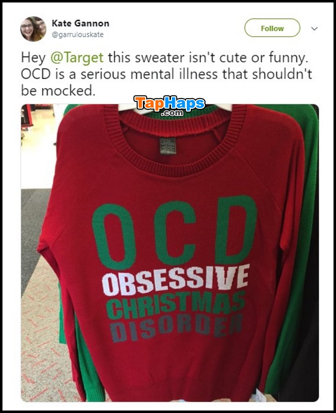 Sweater At Target Called ‘Deeply Offensive’; Target Responds Get Over It