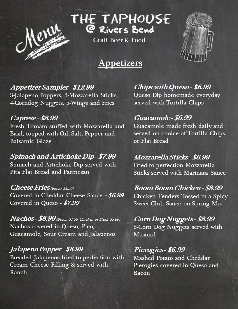 Restaurant Menu Bar Chester VA Restaurant Food