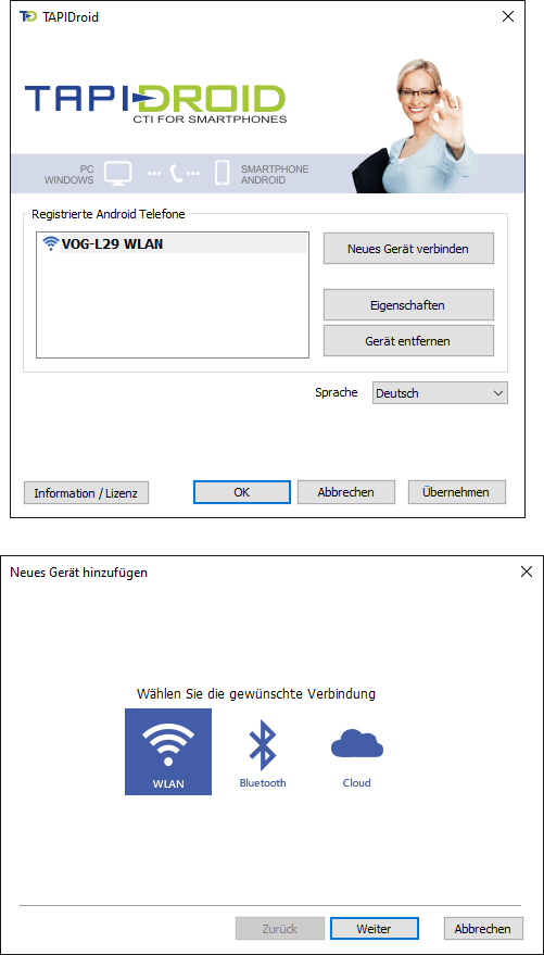 The First Full Tapi Interface For All Android Smartphones Tapidroid Com