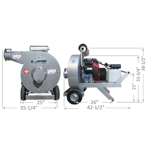 Intec V690 VORTEC© Beast Insulation Removal Vacuum TAP® Pest Control