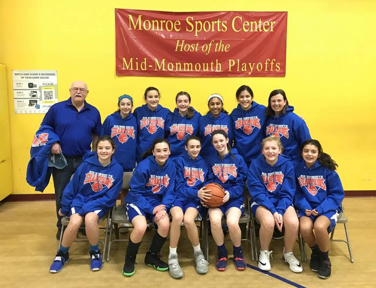 Cinderella Run Holmdel Girls are MidMonmouth Basketball Champs TAPinto