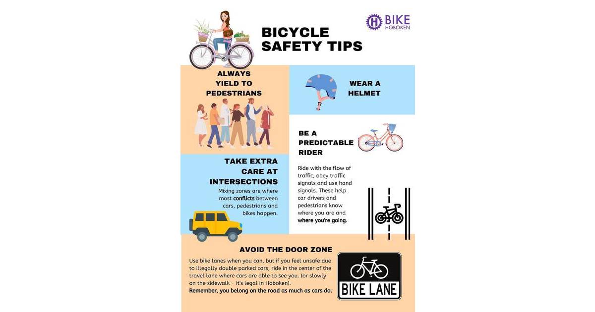 Hoboken Celebrates Cycling Safely During National Bicycle Safety Month