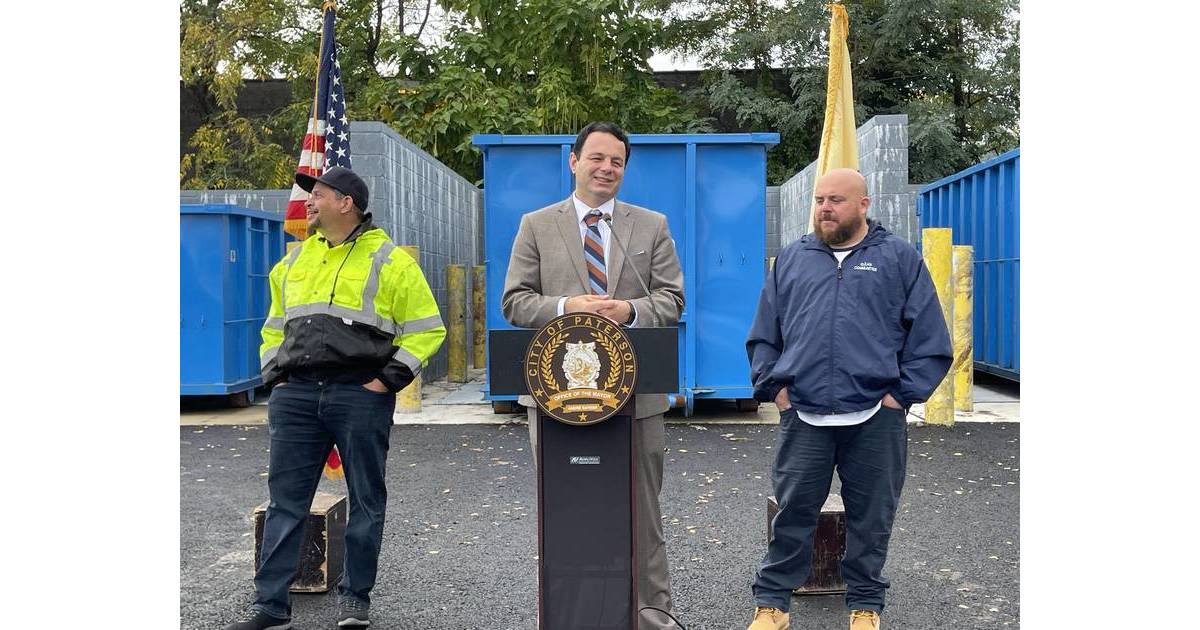 Paterson's First Recycling Center Opens on Monday Paterson, NJ News