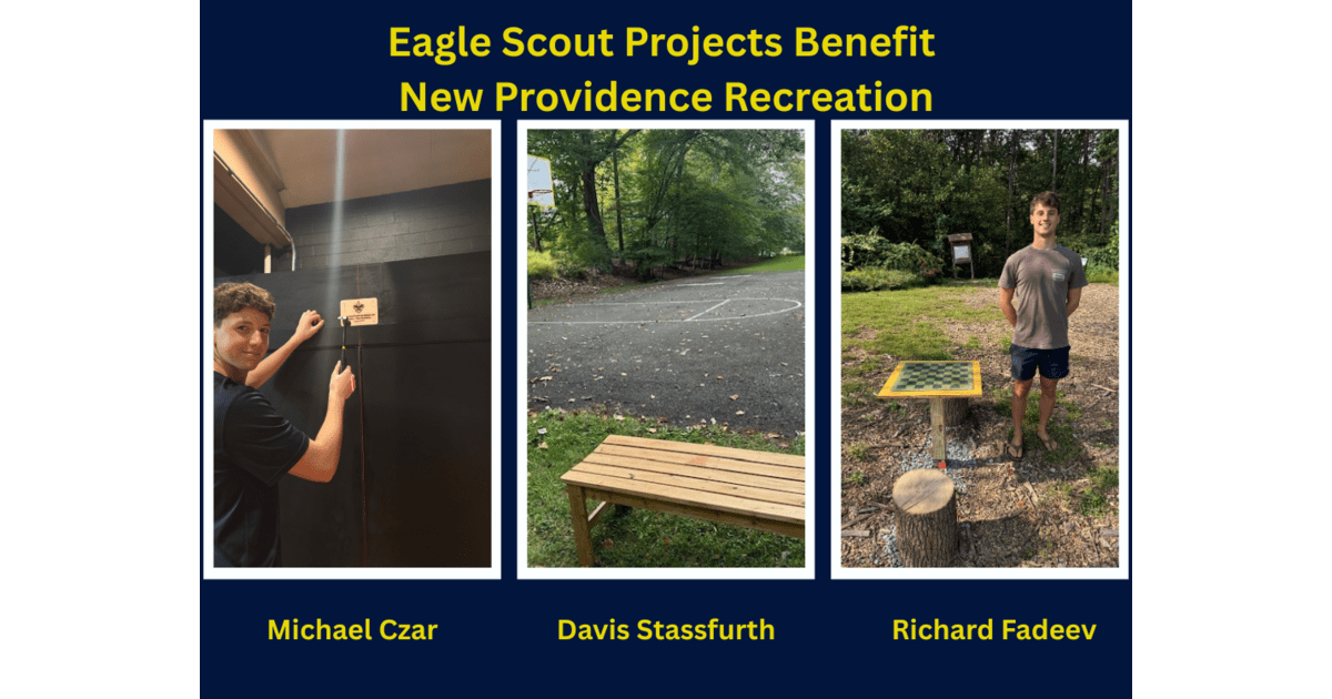 New Providence Recreation Benefits from Three Eagle Scout Projects(05)