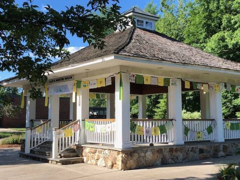 Centennial Park Pavilion in New Providence Now Awash in Color TAPinto