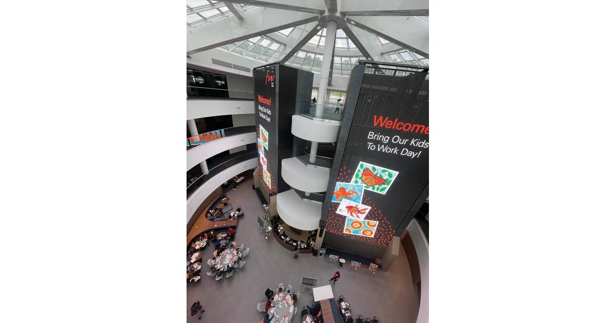 Fiserv Celebrates Bring Our Kids to Work Day! Berkeley Heights, NJ