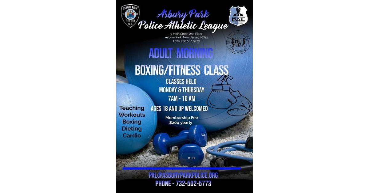 Join Asbury Park Police Athletic League for adult boxing/fitness classes Asbury Park, NJ News