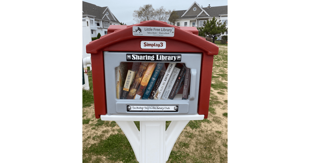 South Amboy Sayreville Rotary Announce Little Library Project