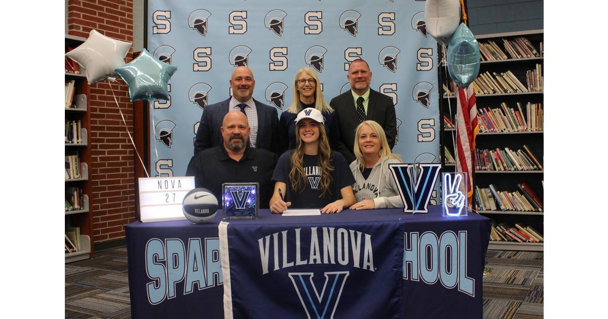 Sparta High School Student Athlete Brynn McCurry Signs with Villanova