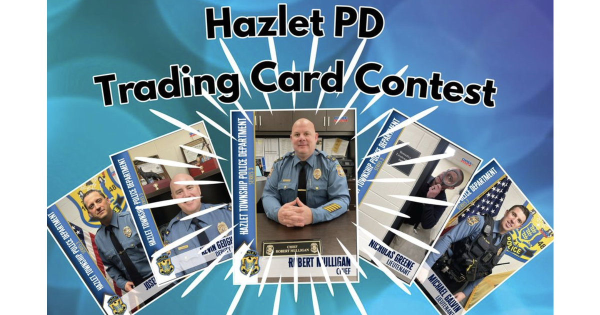 Hazlet Police Trading Card Contest is Happening Now, Continuing