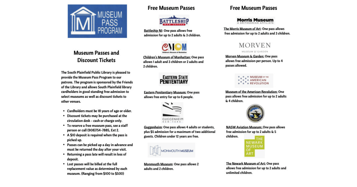 Expanded Museum Pass Program Gives Patrons Free or Discounted Access to Museums, Other Venues