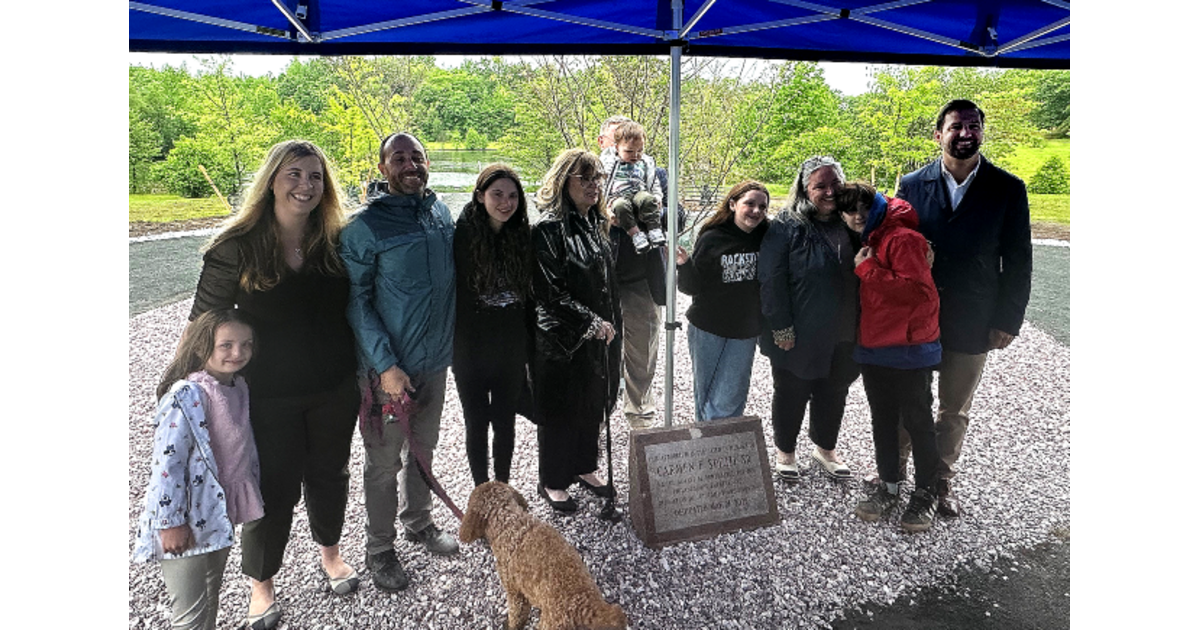 Memorial Arboretum Dedicated in Sayreville's Fielek Park in Honor of(03)